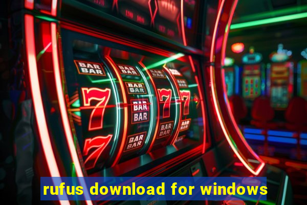 rufus download for windows